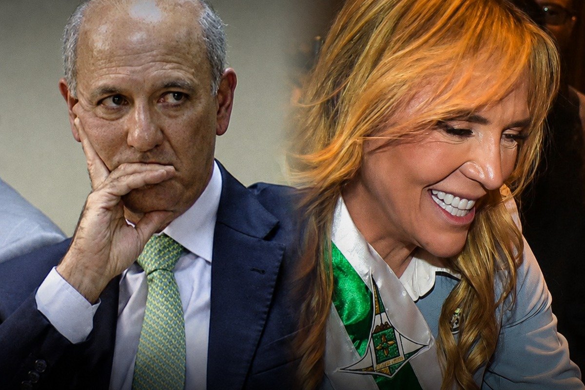 José Roberto Arruda e Celina Leão