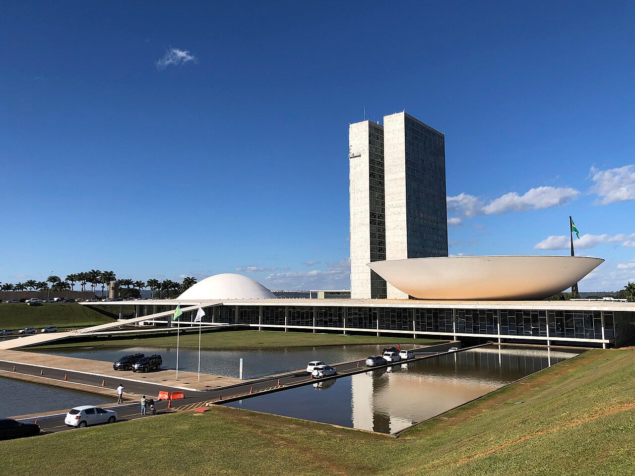 Fachada do Palácio do Congresso Nacional, em Brasília