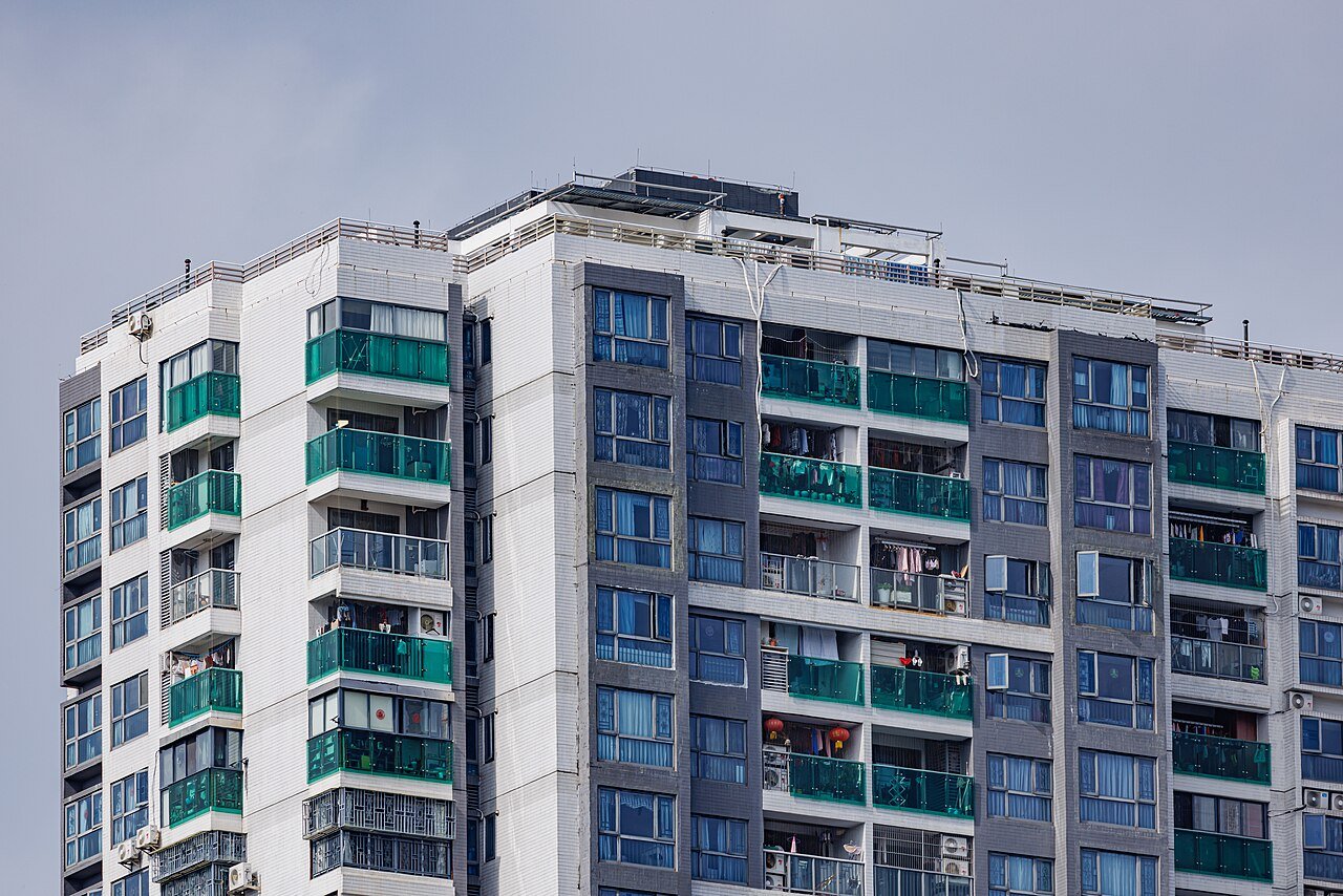 Edifício residencial de empreendimento da Evergrande em Shenzhen, na China