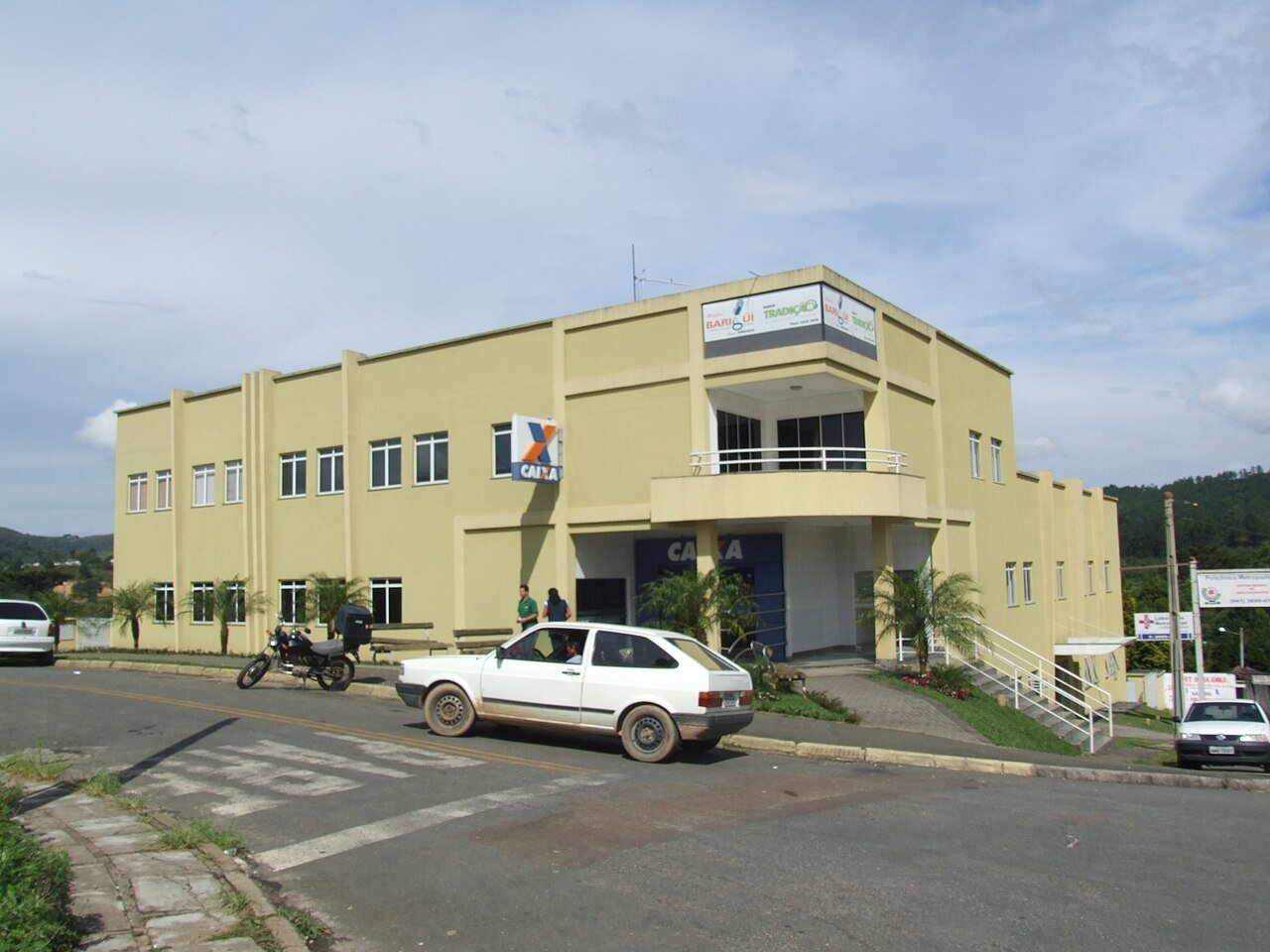 Fachada de uma agência da Caixa Econômica Federal