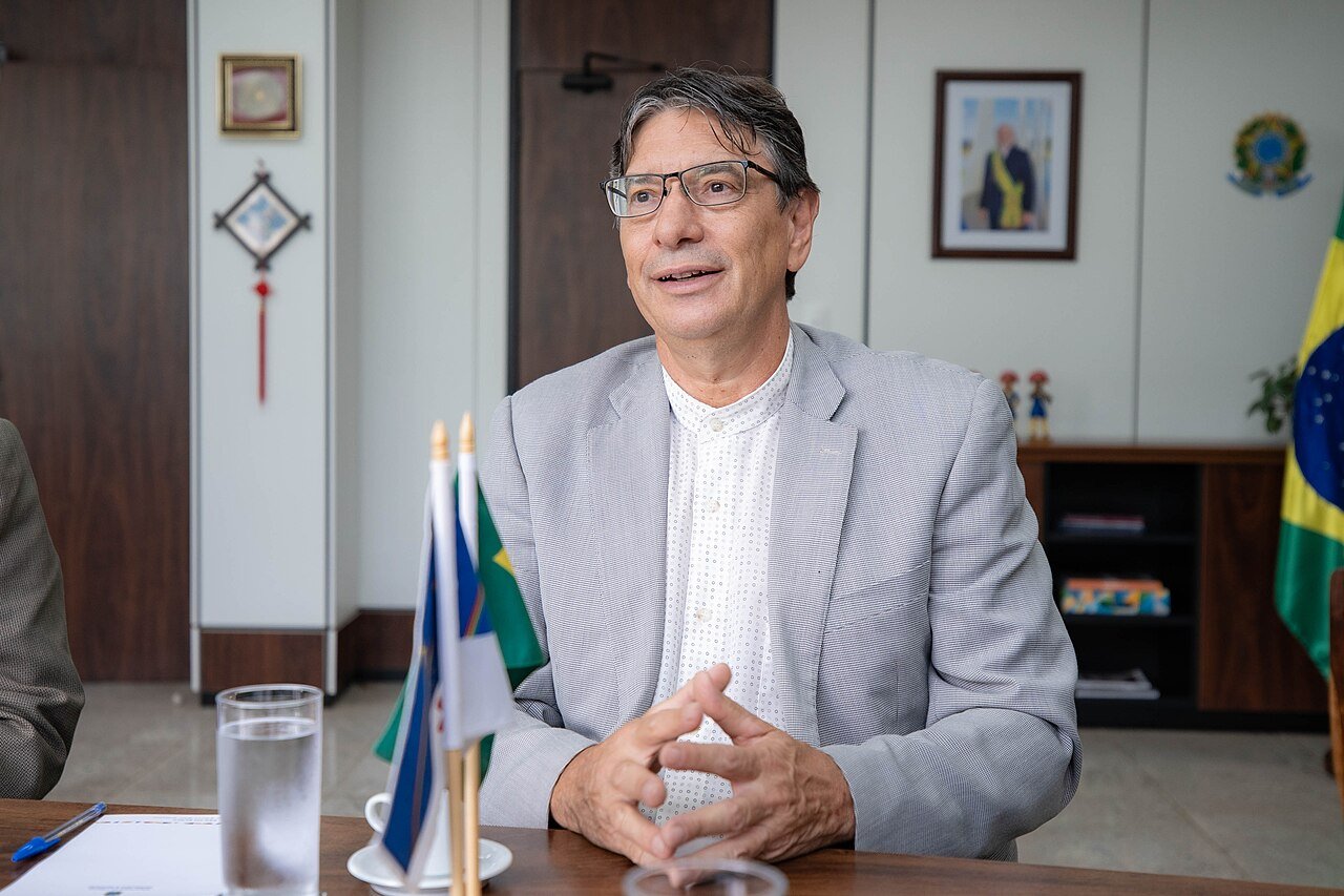 O presidente do IBGE, Marcio Pochmann, durante audiência em Brasília
