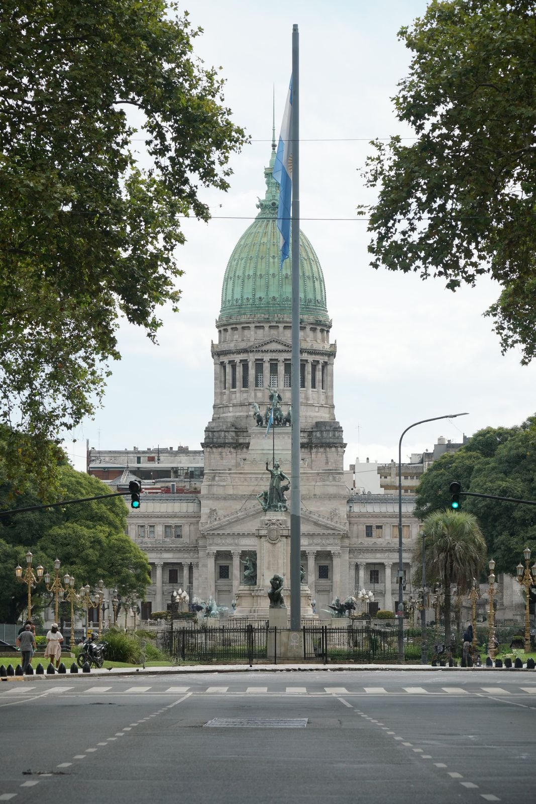 Fachada do Congresso Nacional da Argentina em Buenos Aires