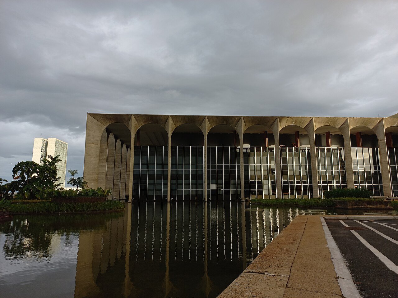 Palácio do Itamaraty, sede do Ministério das Relações Exteriores, em Brasília