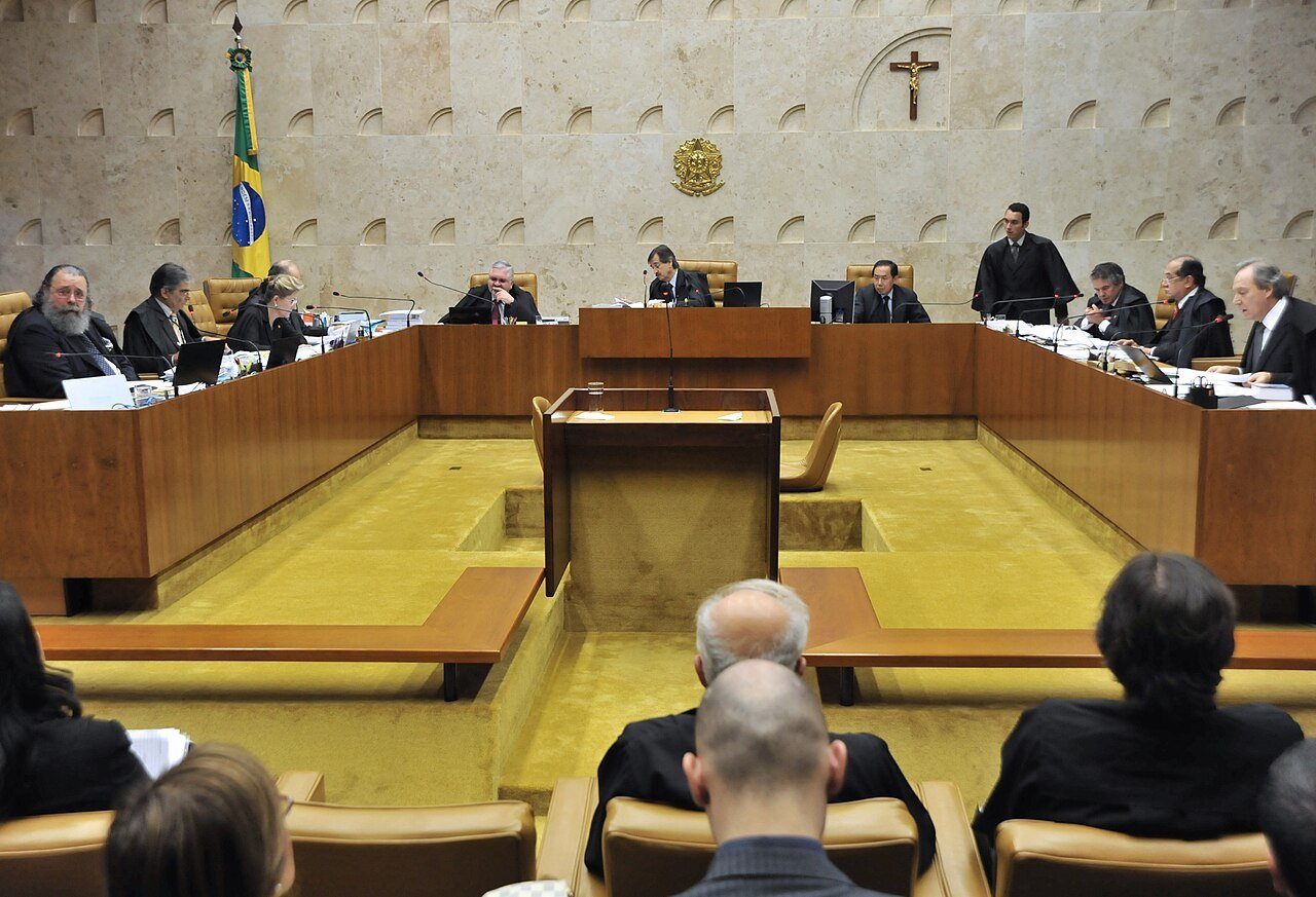 Sessão do plenário do Supremo Tribunal Federal